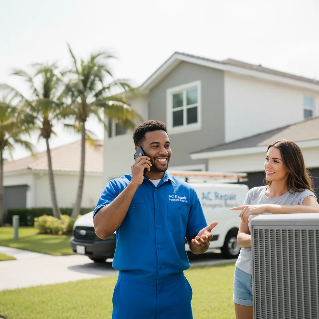 AC Repair Pompano Beach customer support in Spring Green
